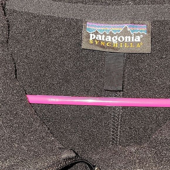 Mens Patagonia Micro Synchilla Fleece Lightweight Jacket XL Small Logo on arm - Picture 6 of 10